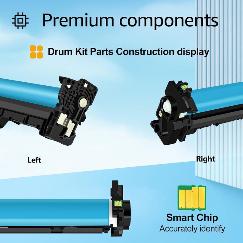 Greencycle 051 CRG051 Compatible Replacement for Canon 051 Drum Unit 2170C001 Drum Kit use for LaserJet Pro MF267dw Drum MF269dw Drum LBP162dw MF264dw LBP160 MF260 Printer(2-Pack) - Image 3